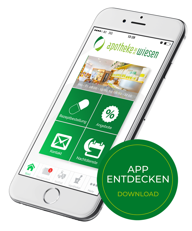 Die App der Apotheke in der Wiesen